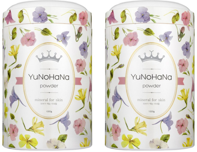 유노하나 입욕제 파우더, 1kg, 2개