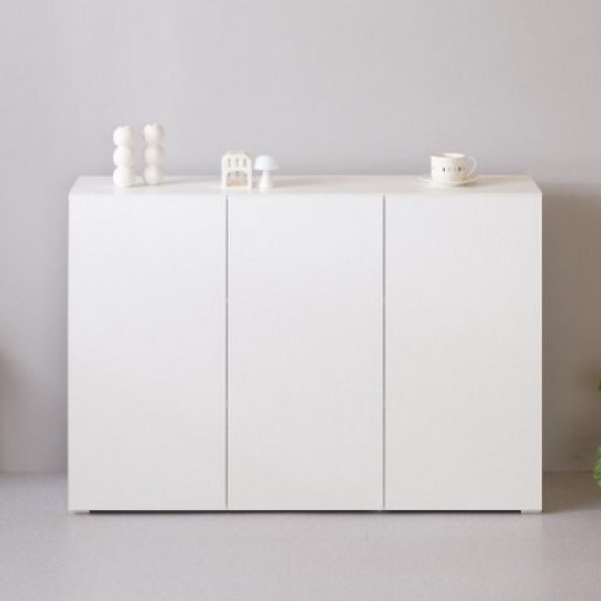 제이디퍼니처 미오1200 와이드 수납장 3단 E0 LPM 틈새수납장, 미오1200 화이트