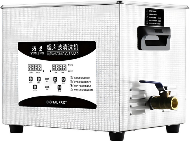 10위 - 초음파 세척기 실험실 산업용 대형 중형 10L 240W, 1개, 스테인리스
