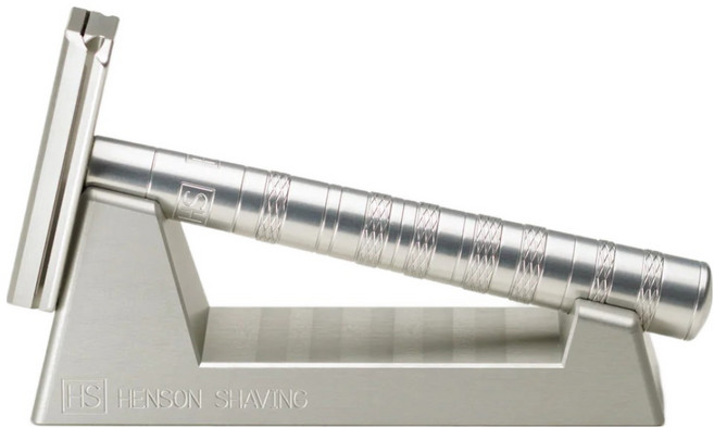 HENSON 항공기 알루미늄 소재 헨슨 클래식 안전 면도기 아시안 전용 AL 13 5종 택1, 실버, 1개, 1개입