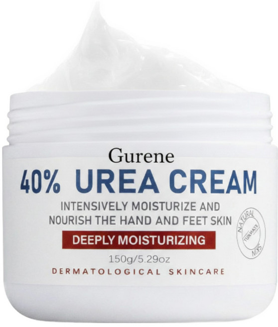 Gurene 풋크림발각질제거 함익병 유레아 크림 40% 우레아 크림 뒷꿈치 유리아 요소 크림 발뒤꿈치 각질제거 보습크림150g, 150g, 1개입, 1개
