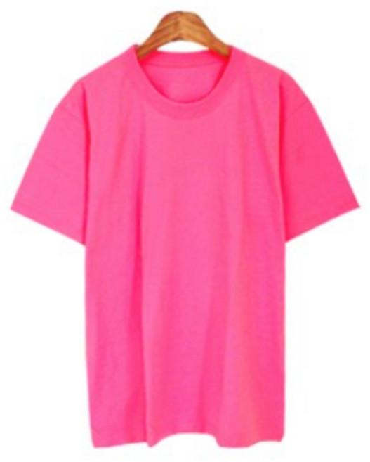 티데일리 남여공용 30수 라운드넥 반팔 티셔츠