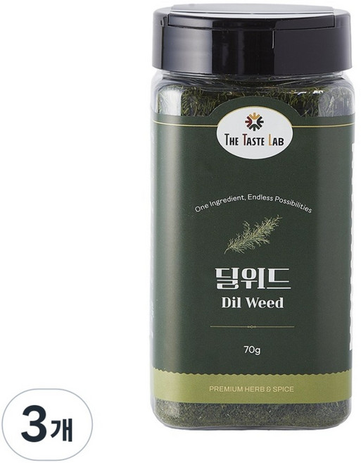 더테이스트랩 딜 위드, 3개, 70g