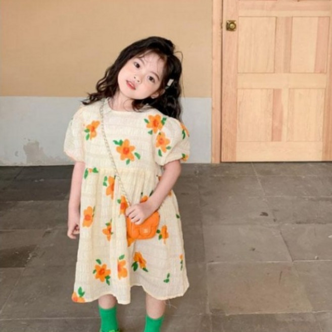 더사랑이 주름꽃원피스