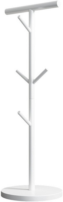 핀앤솔 가방걸이 모자 옷걸이 책가방걸이 다용도 스탠드 행거, 1개, 화이트