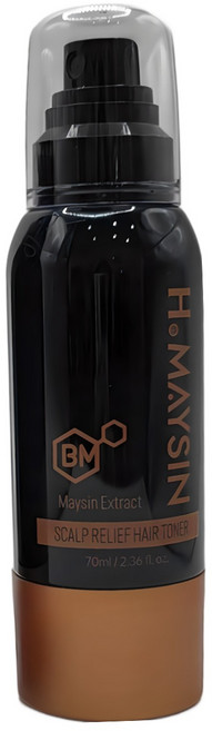H.MAYSIN 헤어메이신 스칼프 릴리프 헤어토너 정품 2세트, 2개, 70ml