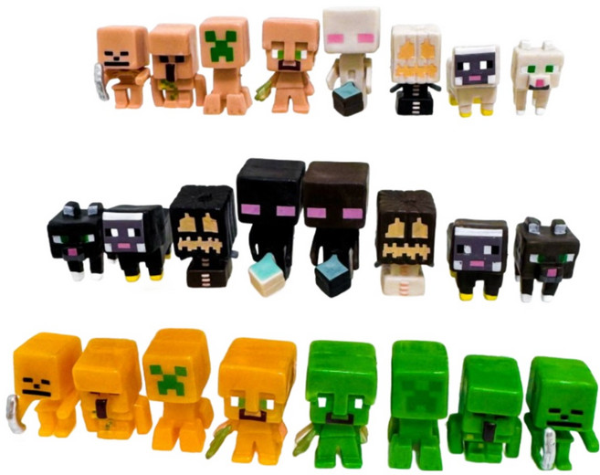 기사 몬스터 미니미 피규어 F0805, 1개, 24종B