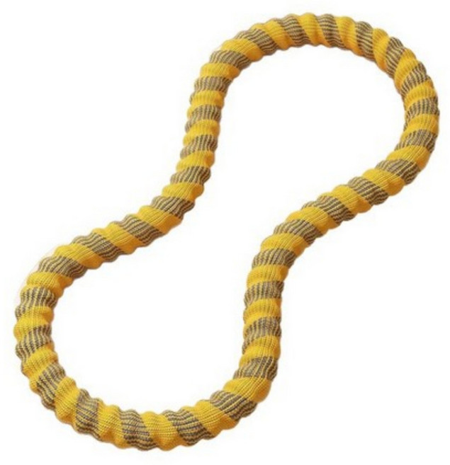 코지톡 1평공간 뱃살자극 안아픈 꽈배기훌라후프 소프트훌라후프, 1개, 옐로우, 1.6kg