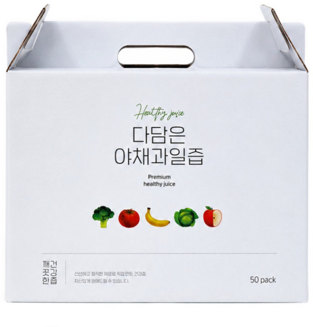 비트 블루베리 애플 100% 데일리 활력 스무디 [화천에프앤비], 50개, 100ml