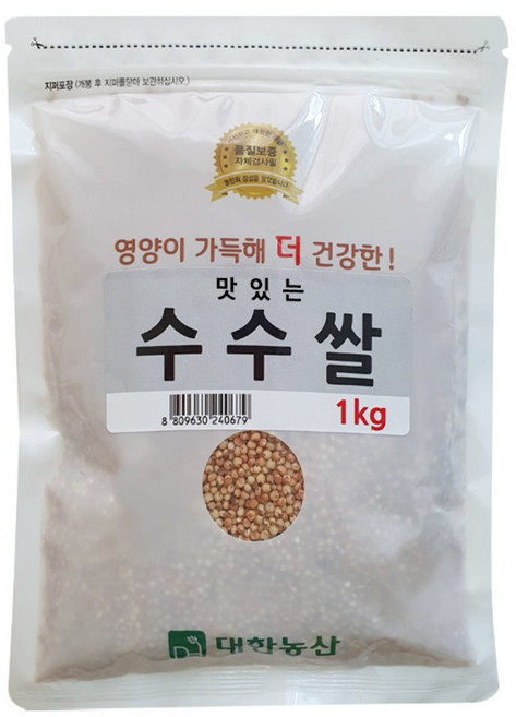 대한농산 수수쌀, 1kg, 1개