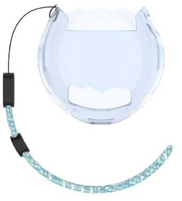 다마고치 파라다이스 투명 케이스 보호 커버, 파라다이스_PC_블루, 1개