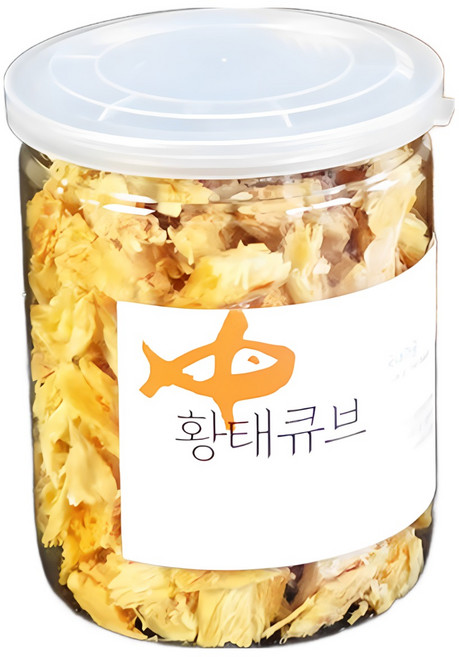 대관령 눈마을 자연건조 순살 황태큐브, 10개, 100g