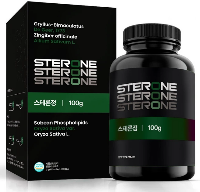 스테론정 천연 테스토스테론 남성호르몬 영양제 남성건강식품, 1개, 100g - 쿠팡