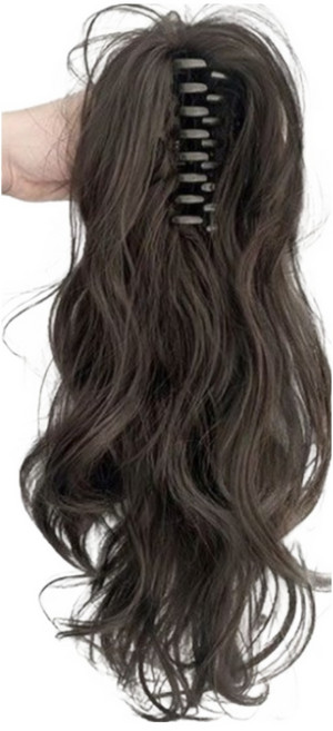 YIEUN 30cm포니테일집게핀 반묶음가발 볼륨증가 폭포포니테일 반묶음집게핀