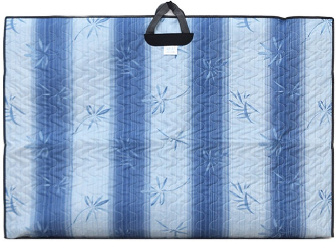 남원 향림공예 꽃파랑 교자상 밥상 커버 국내산, 교자꽃파랑커버, 1개