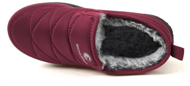 [에코로바]남녀공용 겨울 털신발 가볍고 발편한 패딩슈즈 방한화 논슬립 ER6606