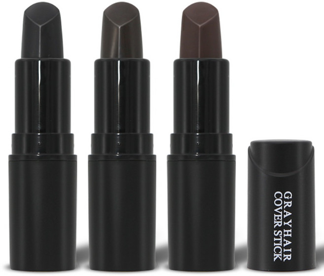 흰머리닷컴 새치커버스틱 3.5g, 흑갈색, 2개