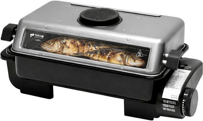 키친플라워 생선그릴 생선오븐 멀티그릴 실버