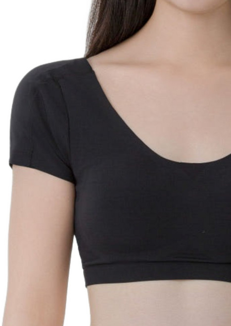 [자체제작] 라인블룸 어깨패드 직각어깨 어깨뽕 브라 티셔츠