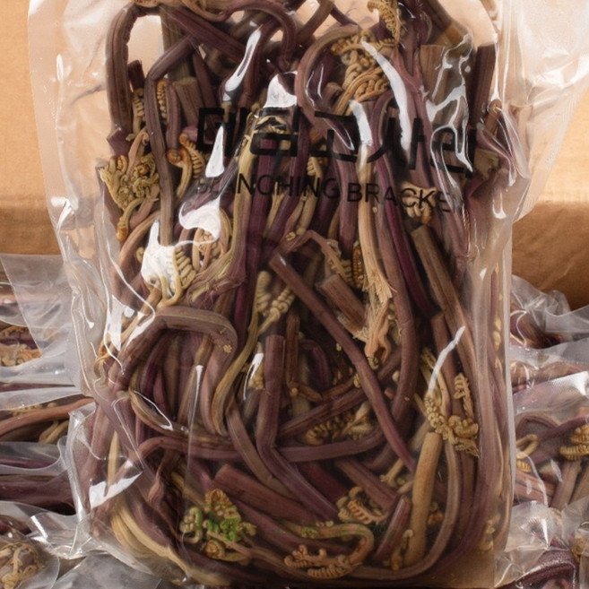 데친고사리 10KG 데침 삶은 고사리 반찬 대용량 식당 업소용, 데친 고사리 10kg, 1개