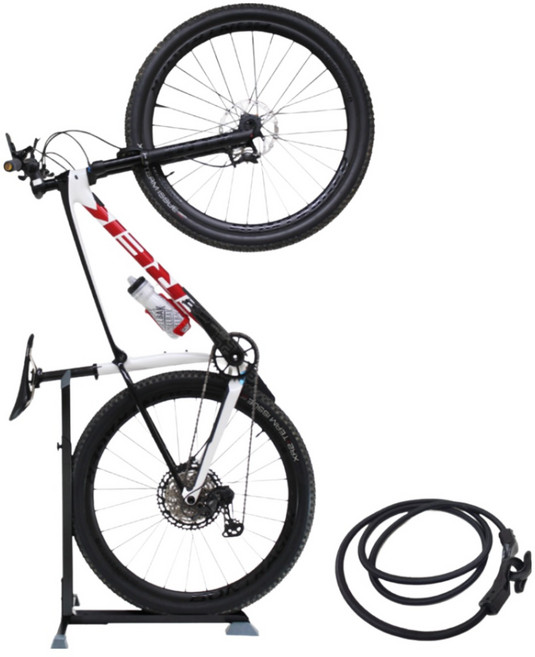 런버드 자전거 수직 거치대 스트링 증정 고급형, 런버드 자전거 수칙 거치대, 1개