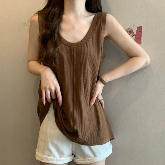 女裝韓版寬鬆無袖背心