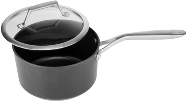 [티쉐프] TECHEF 오닉스 넌스틱 편수냄비 18cm 블랙 1개