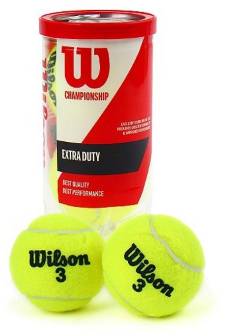 트레이더스 윌슨 챔피온십 테니스 공 캔볼, 3개