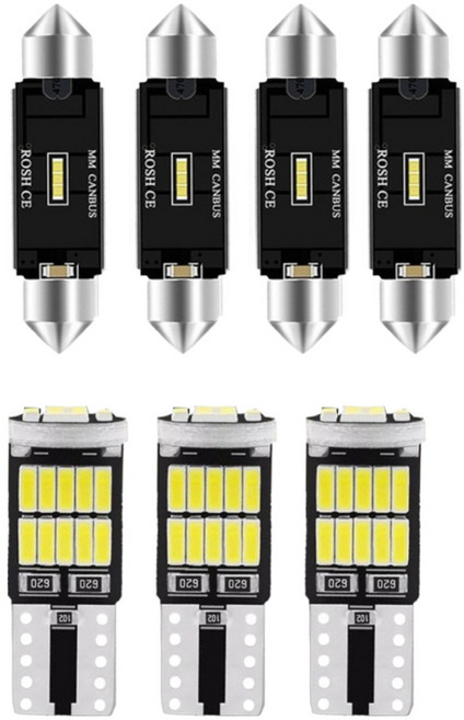 자동차 차량용 LED 실내등, 36mm, 1개
