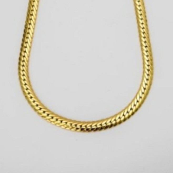 18K 도금 체인팔찌 남녀공용 이미테이션 장식용