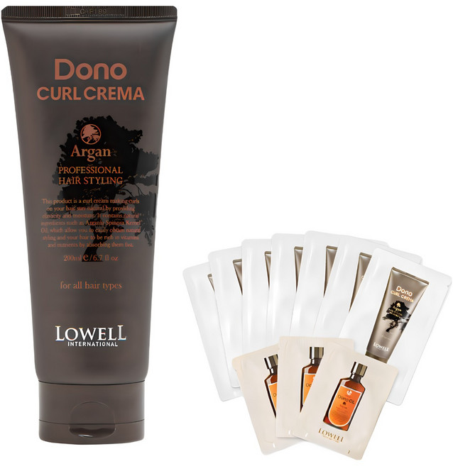[로웰] 도노 컬 크레마 컬크림 200ml + 세븐데이즈 키트, 1개