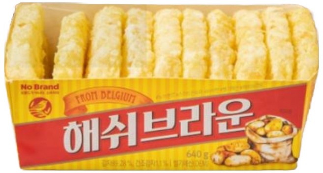 노브랜드 해쉬브라운감자 640g, 1개