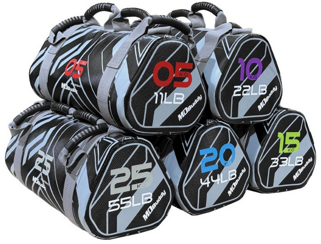 [동화스포츠 공식 제품] 크로스핏 파워백 코어강화 스윙운동 불가리안백, 20kg, 블루