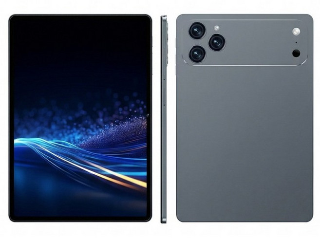 가성비 태블릿PC 안드로이드12 10.1인치 12GB RAM 64GB 키보드 포함 최대 1TB 확장 지원, Wi-Fi + 셀룰러, 그레이