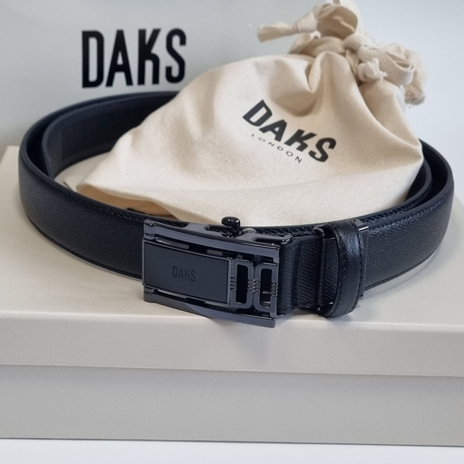 [백화점매장판] 닥스 벨트 무광 가죽 자동 DD로고 남성 남자 명품 클랙식 정장 선물 닥스전용 선물포장박스+쇼핑백증정
