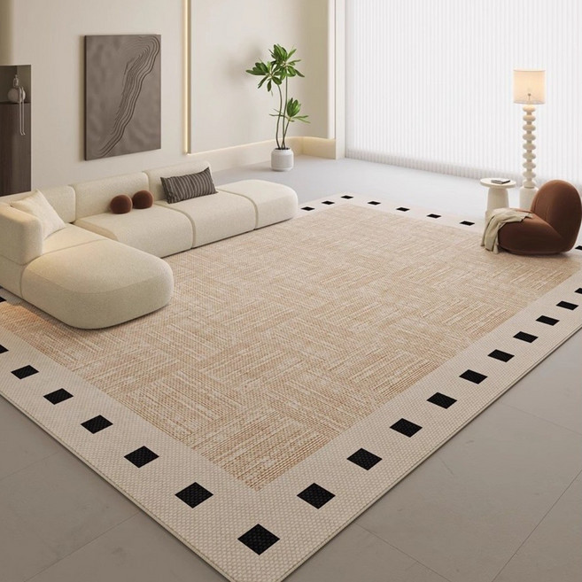 거실 카페트 북유럽 미끄럼방지 러그 HGBN 물세탁 가능한 사계절 소프트 카페트