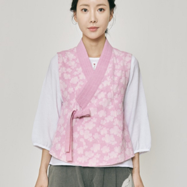 구름 조끼 개량한복 3색상 생활한복 절복 법복 봄 가을