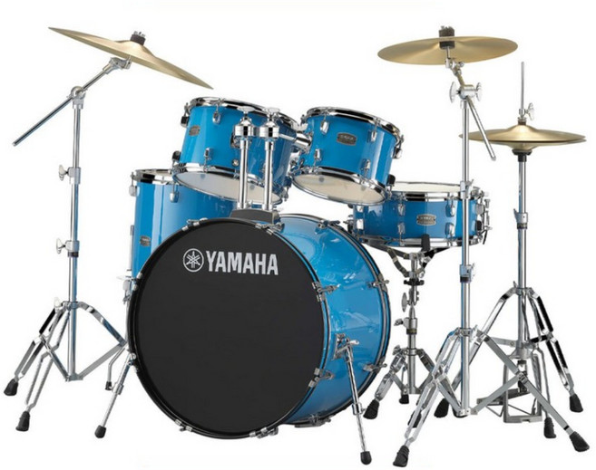 야마하 라이딘 드럼 세트+이스탄불 MS-X 심벌 패키지 / YAMAHA ISTANBUL, SKY BLUE