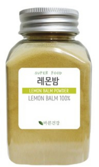 바른건강 은은한 향과 맛이 좋은 100% 진한 레몬밤 추출 분말 프리미엄, 500g, 1개, 1개, 1개입