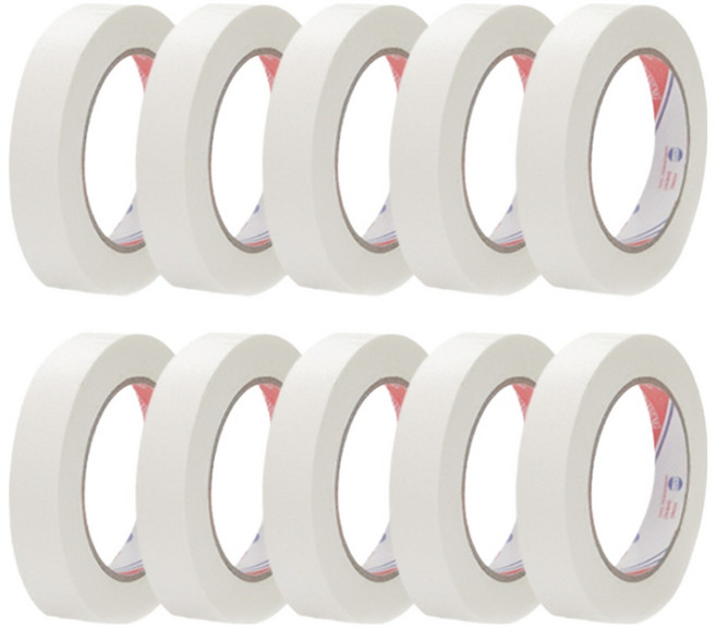 종이 마스킹 테이프 대용량 세트 5개 10개 20mm 50mm 셀프 인테리어 태이프 작업도구, 10개입