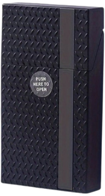 고힙 원터치 담배케이스 메탈릭 에쎄 슬림형