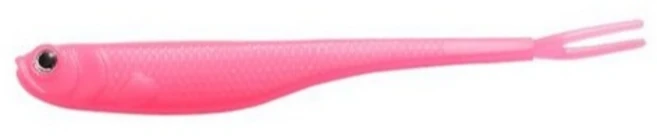 버클리 파워 저크쉐드 5인치 광어다운샷 대광어 웜, HPW 핑크화이트, 1개, 10g - 쿠팡