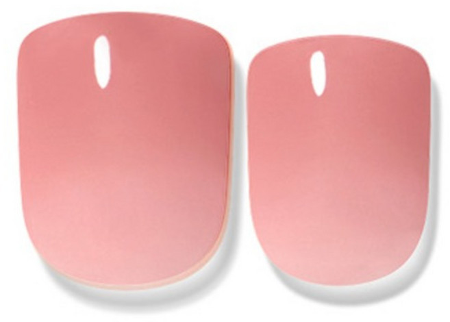 데싱디바 매직프레스 로지 숏 스퀘어 네일팁, 2개, 로즈핑크