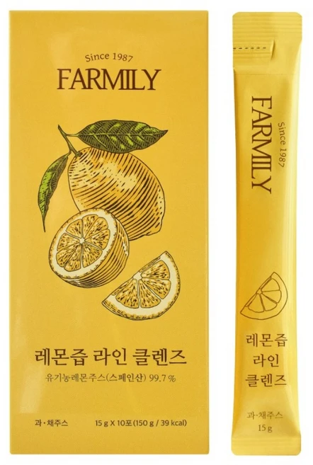 팜밀리 레몬 라인 클렌즈 브로멜라인 글루타치온, 2개, 150g - 쿠팡