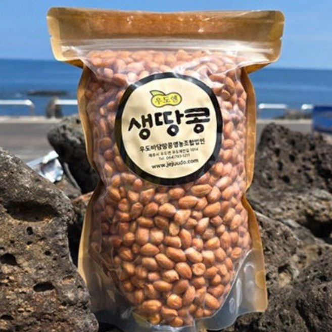 25년햇땅콩 우도 생 땅콩, 1kg, 1개