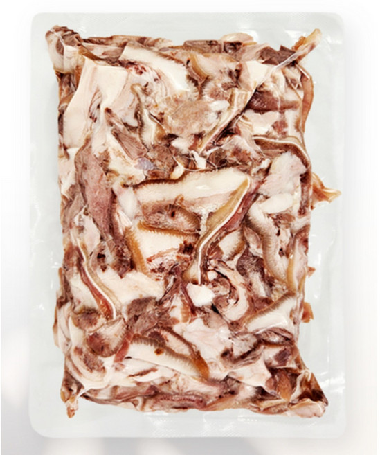 춘풍접객 국내산 돼지 머릿고기 슬라이스 2kg 한박스 돈두 특수부위 국밥 재료 식당용 업소용, 5개