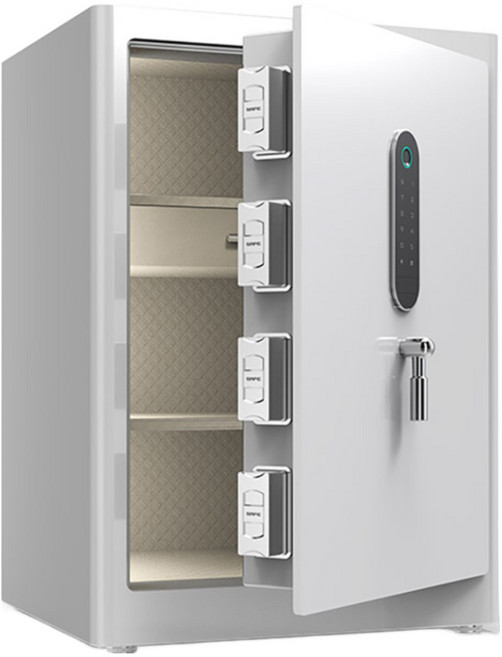 사무용 가정용 집들이 어르신 선물용 지문인식 터치식 겸용 스마트 금고, N600, 블랙