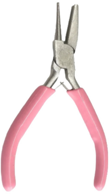 셀고 비즈공예 원만들기 오링집게 니퍼 펜치, 1개, 핑크