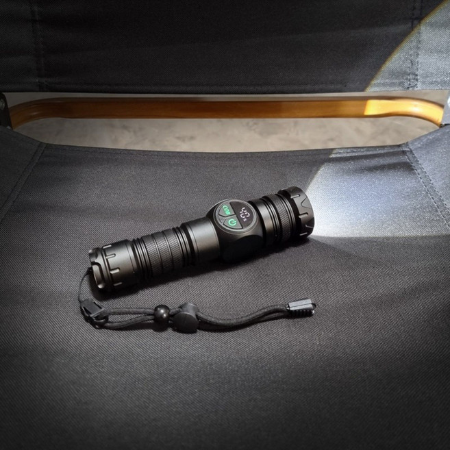 성은테크 후레쉬 줌라이트 강광초점손전등 블루라이트후레쉬 랜턴 블루라이트랜턴 led후레쉬 led 랜턴 DJ66, 랜턴1+자전거 브라켓, 1개