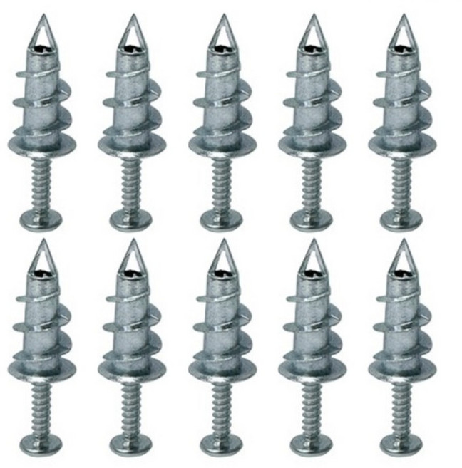 석고보드 앙카세트 석고 앙카 천공 앵커 칼브럭 칼부럭 봉단위, 1세트